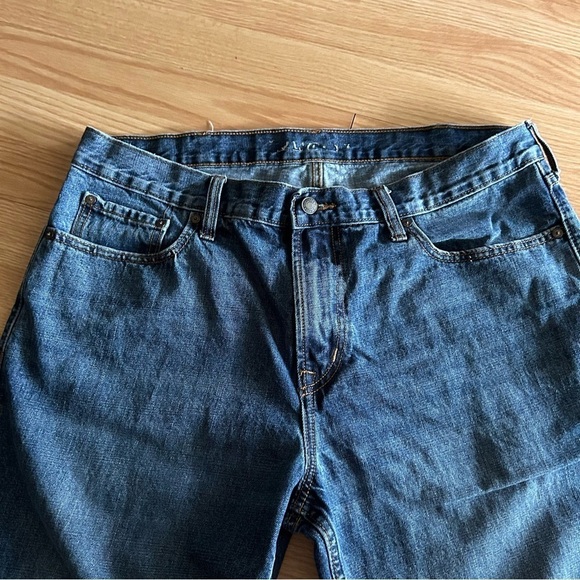 Old Navy Denim Straight Leg Jeans Men’s 36 x 30 - Picture 2 of 7